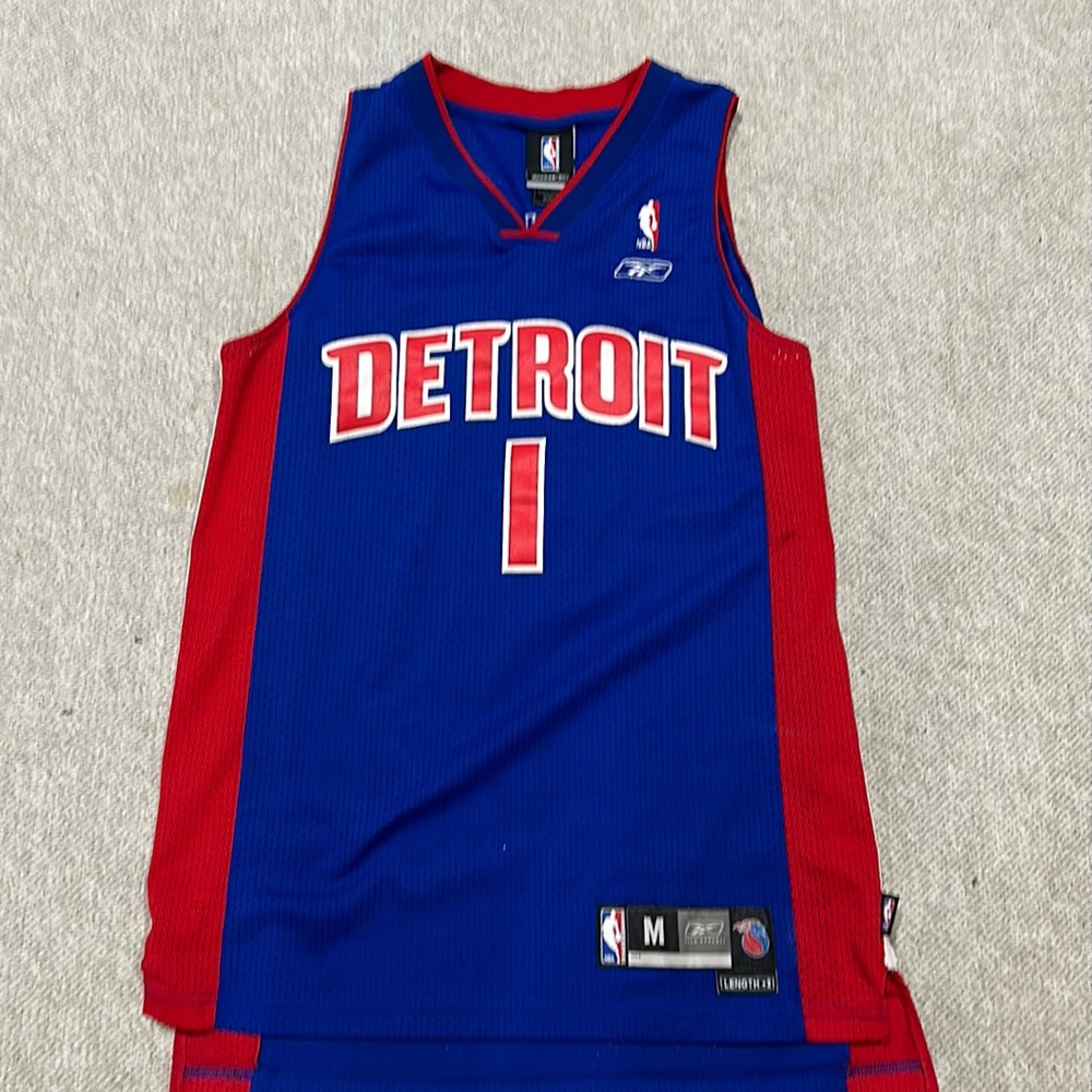 Chauncey Billups “Mr. Big Shot” jersey Detroit Pistons